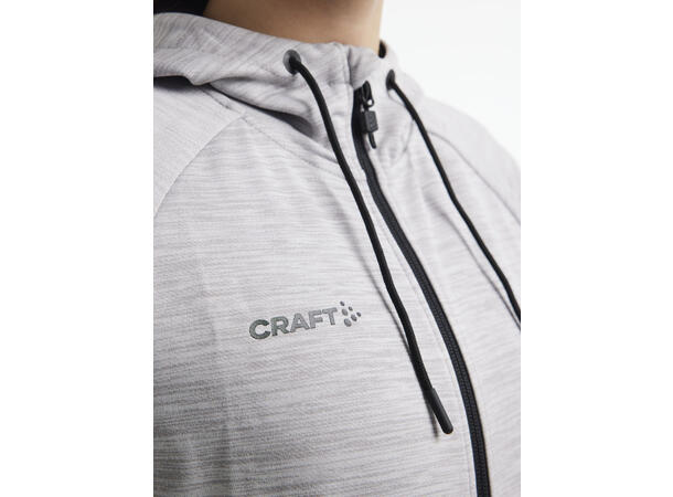 Craft Adv Unify Fz Hood W Gråmelert str. XL