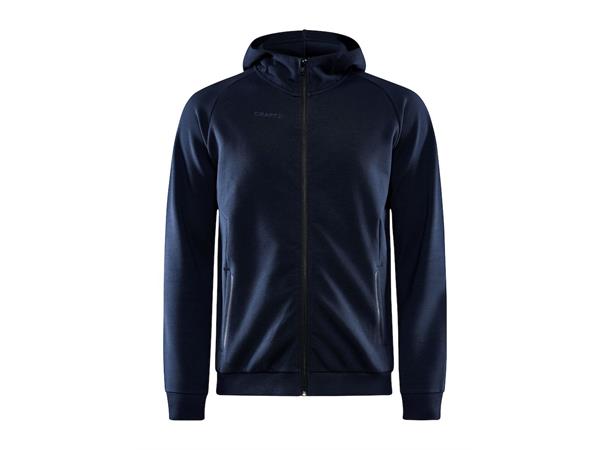 Craft Core Soul Full Zip Hood M Marineblå str. 4XL