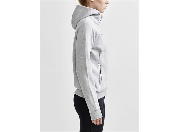 Craft Core Soul Full Zip Hood W Gråmelert str. XS
