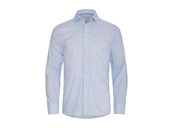 JH&Frost  Yellow Bow 53 Slim Fit Lyseblå str. S