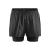 Craft Adv Essence 2-in-1 Stretchshorts M Svart str. M 