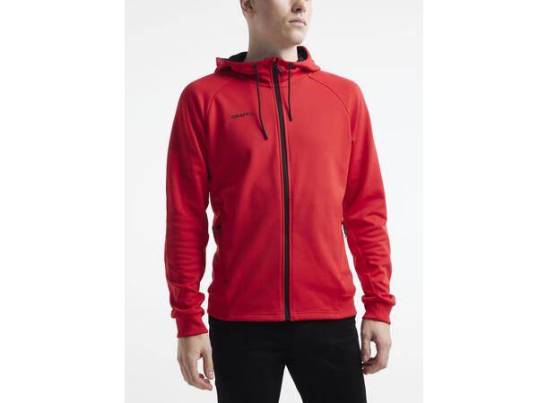 Craft Adv Unify Fz Hood M Rød str. 4XL
