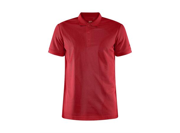 Craft Core Unify Polo Shirt M Rød str. 4XL