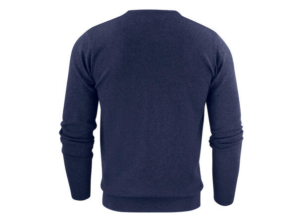 Harvest Ashland V-neck Blåmelert str. S