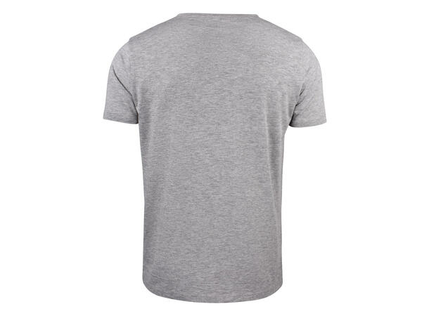 Harvest Whailford Organic Slub V-neck Gråmelert str. S