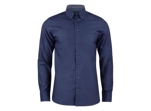 JH&Frost Red Bow 121 Slim fit Marineblå str. XS