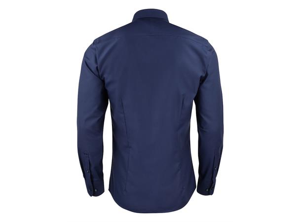 JH&Frost Red Bow 121 Slim fit Marineblå str. XS