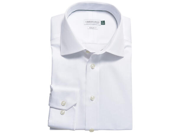 JH&Frost  Green Bow 01 Regular Fit Hvit str. XL