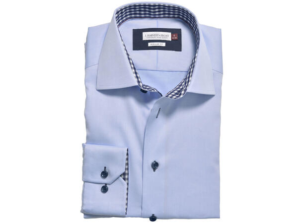 JH&Frost  Red Bow 20 Slim Fit Lyseblå str. XXL