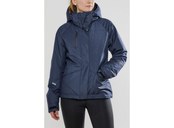 Craft Mountain Padded Jacket W Marineblå str. S