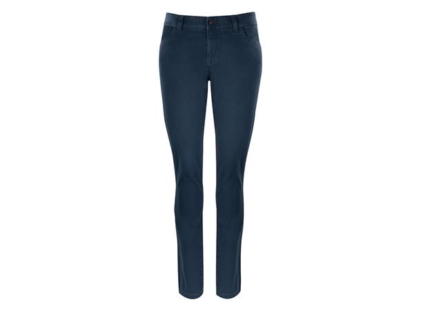 Harvest Officer Lady Chinos Blå str. 26/34