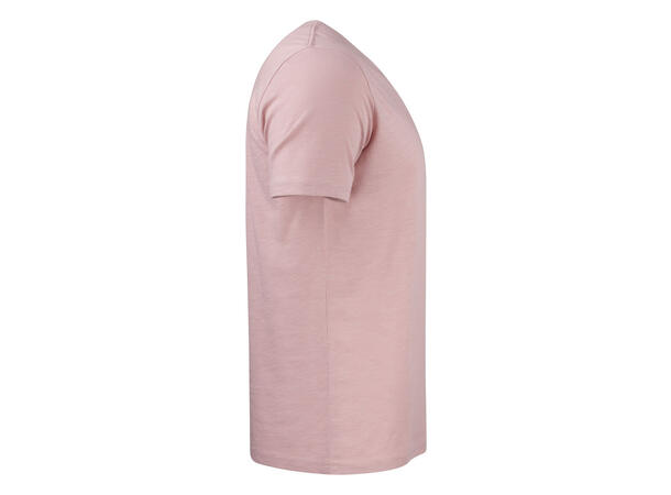 Harvest Whailford Organic Slub V-neck Rosa str. S