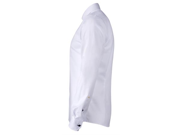 JH&Frost  Yellow Bow 51 Regular Fit Hvit str. XL