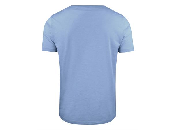 Harvest Whailford Organic Slub V-neck Blå str. S