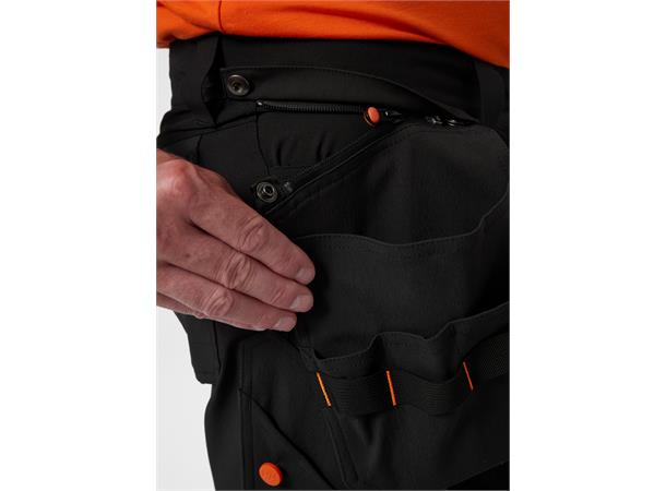 Helly Hansen Kensington håndverksbukse Svart, str.D120
