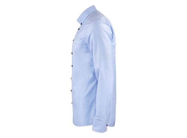 JH&Frost Red Bow 121 Slim fit Lyseblå str. XL