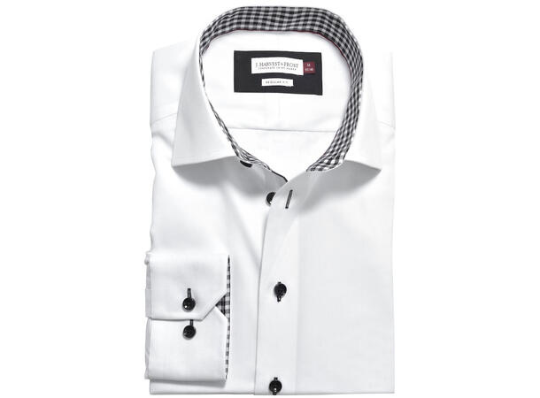 JH&Frost  Red Bow 20 Regular Fit Hvit/Svart str. L