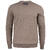 Cutter&Buck Oakville Crewneck Men Brunmelert str. XXL 