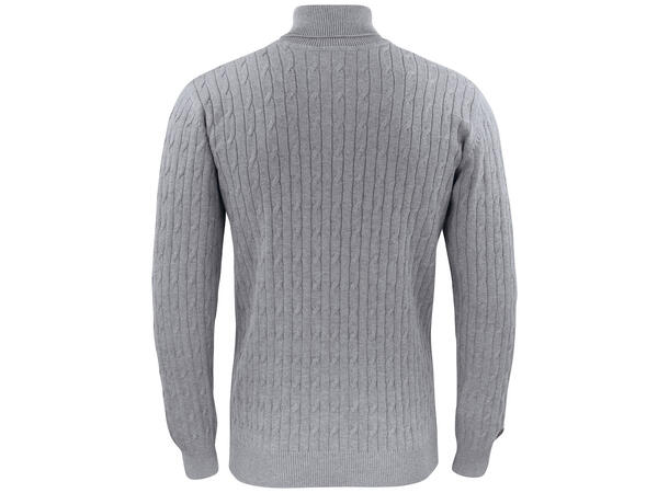 Cutter&Buck Blakely Rollerneck Men Gråmelert str. 4XL