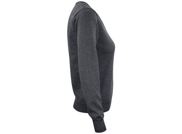 Cutter&Buck Everett V-Neck Dame Grå str. S