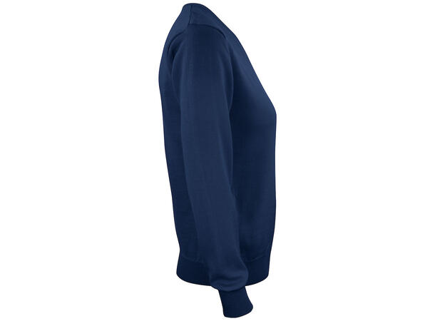 Cutter&Buck Everett V-Neck Dame Marineblå str. S