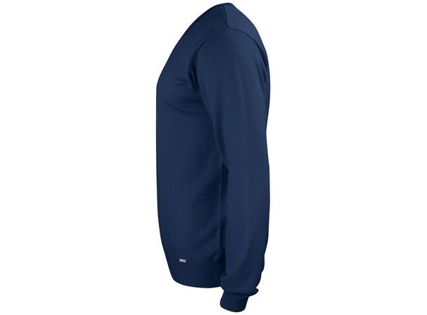 Cutter&Buck Everett V-Neck Marineblå str. S