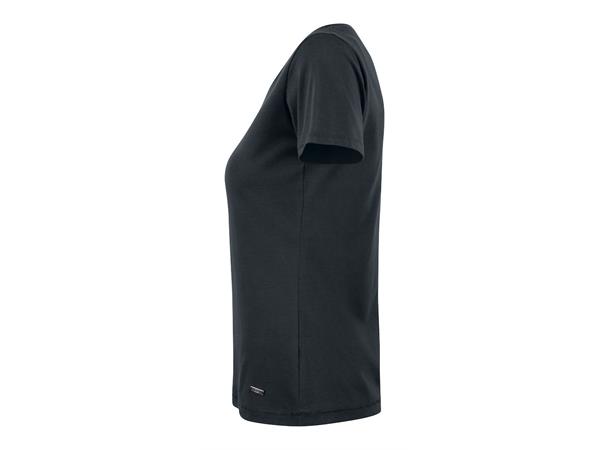 Cutter&Buck Manzanita Roundneck Dame Svart str. XS