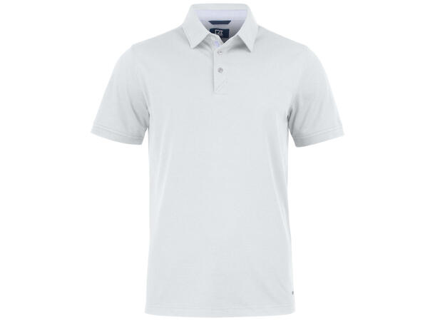 Cutter & Buck Advantage Premium Polo Men Hvit str. 4XL