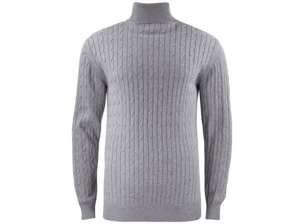 Cutter&Buck Blakely Rollerneck Men Gråmelert str. S