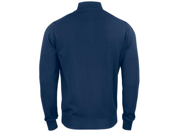 Cutter&Buck Everett HZ Sweater Marineblå str. XL