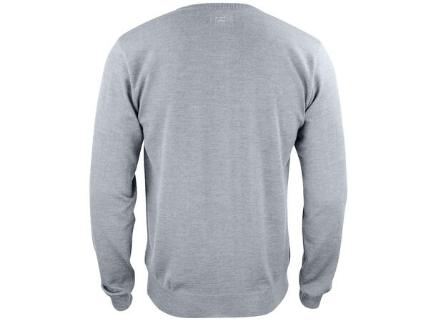 Cutter&Buck Everett V-Neck Gråmelert str. S