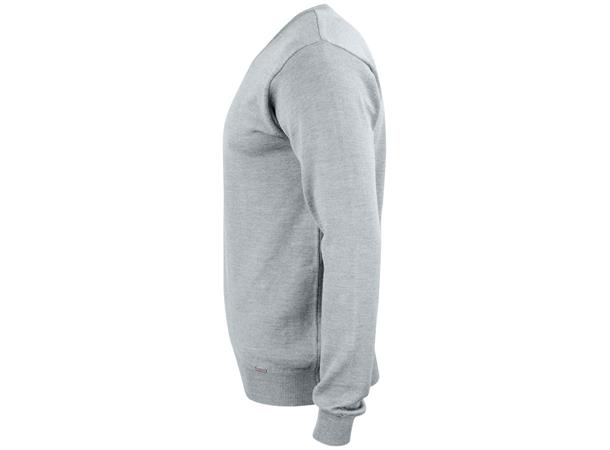 Cutter&Buck Everett V-Neck Gråmelert str. S