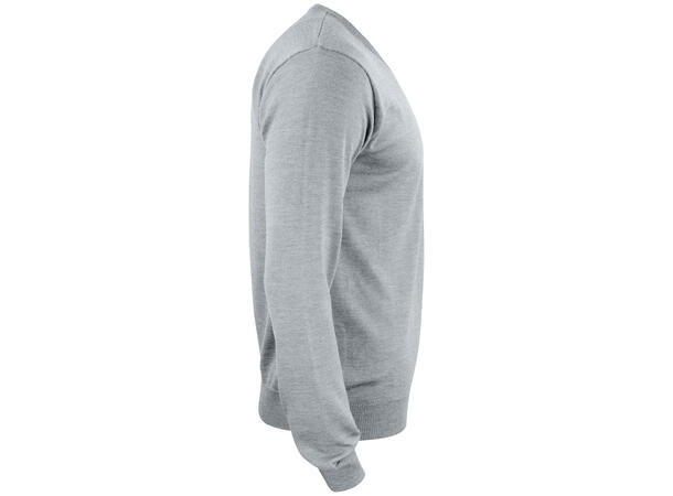 Cutter&Buck Everett V-Neck Gråmelert str. S