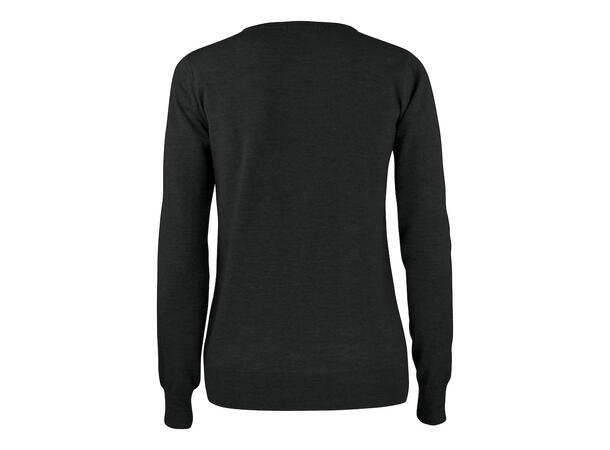 Cutter&Buck Kennewick Crewneck Dame Svart str. XS