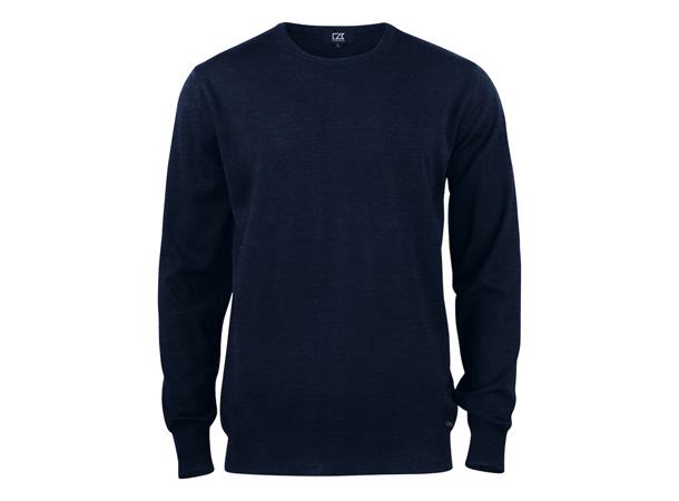 Cutter&Buck Kennewick Crewneck Men Marineblå str. L