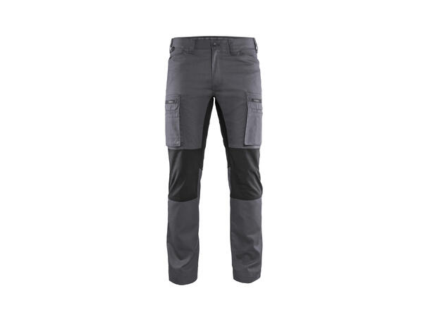 Blåkläder 1459  Servicebukse Stretch Grå96/Svart C50