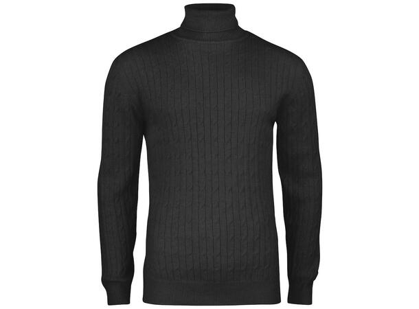 Cutter&Buck Blakely Rollerneck Men Svart str. XXL