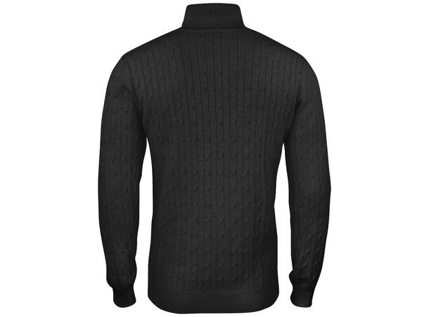 Cutter&Buck Blakely Rollerneck Men Svart str. XXL