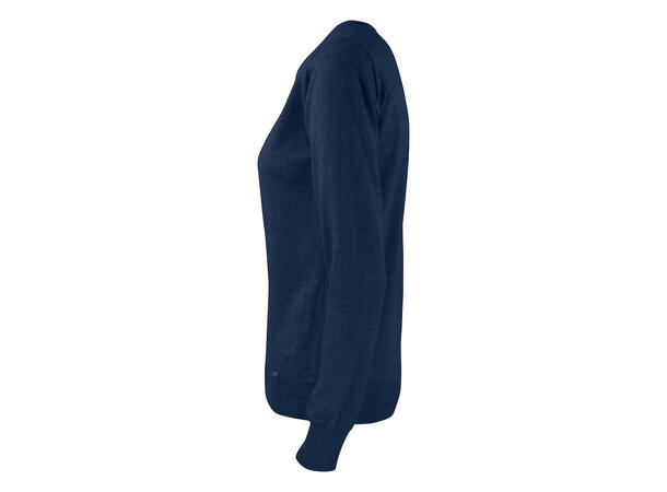 Cutter&Buck Kennewick Crewneck Dame Marineblå str. S
