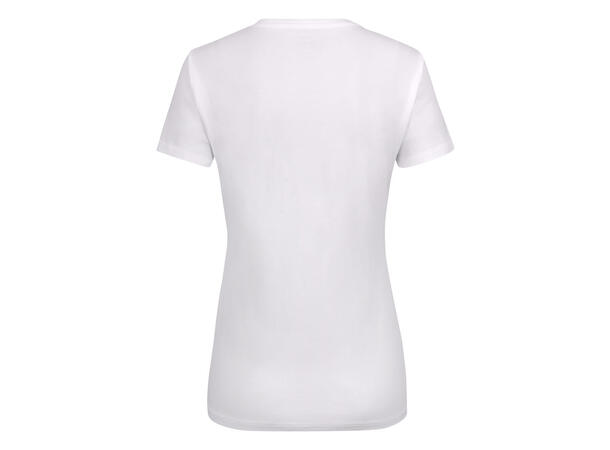 Cutter&Buck Manzanita Roundneck Dame Hvit str. XS