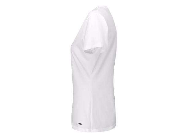 Cutter&Buck Manzanita Roundneck Dame Hvit str. XXL