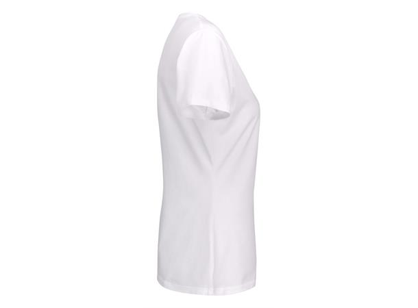 Cutter&Buck Manzanita Roundneck Dame Hvit str. XXL