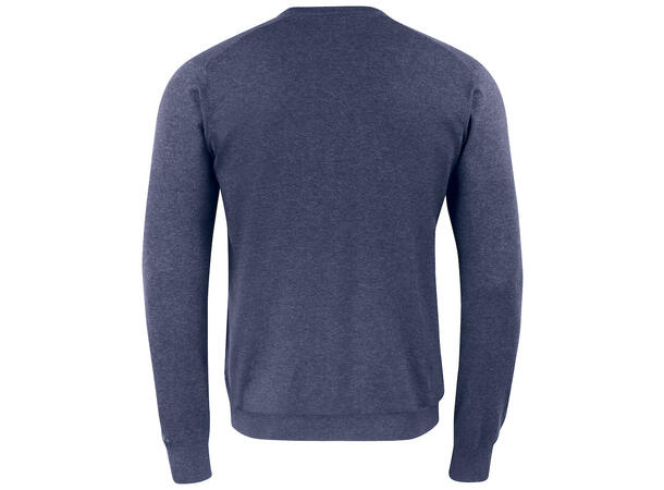 Cutter&Buck Oakville Crewneck Men Blåmelert str. S
