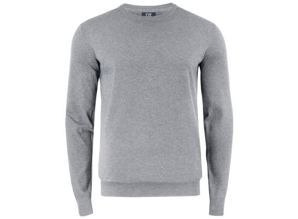 Cutter&Buck Oakville Crewneck Men Gråmelert str. XXL