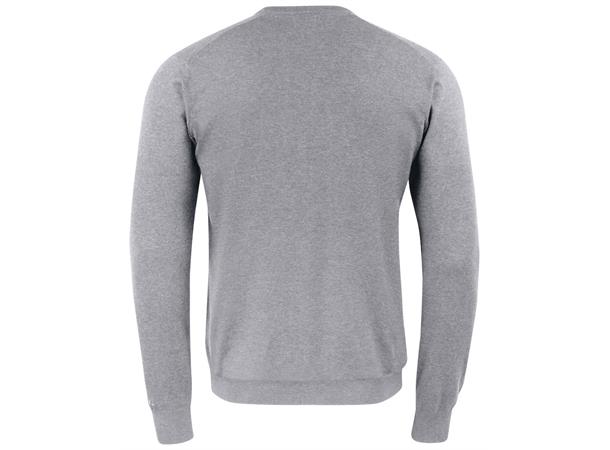 Cutter&Buck Oakville Crewneck Men Gråmelert str. 4XL
