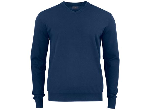 Cutter&Buck Oakville V-neck Men Marineblå str. XL