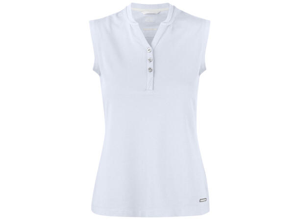 Cutter&Buck Advantage Sleeveless Dame Hvit str. XXL
