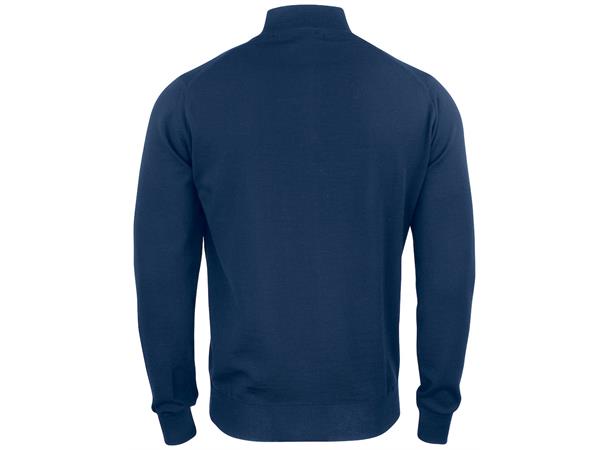 Cutter&Buck Everett HZ Sweater Marineblå str. S
