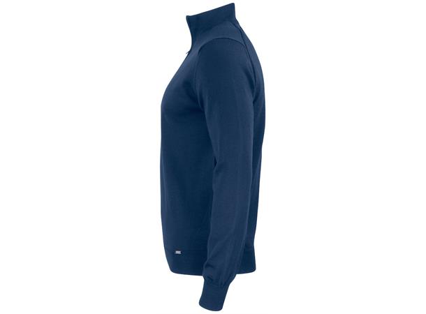 Cutter&Buck Everett HZ Sweater Marineblå str. S