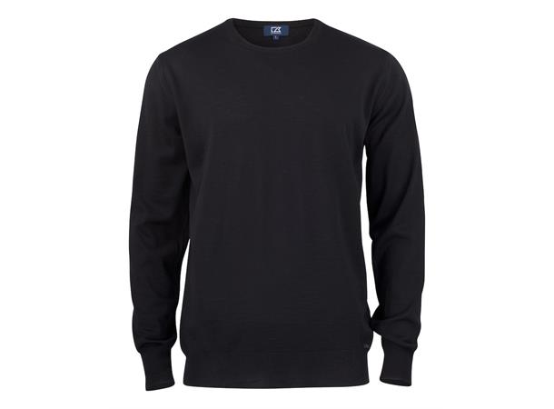 Cutter&Buck Kennewick Crewneck Men Svart str. XXL